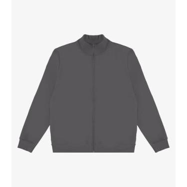 Imagem de Jaqueta Masculina Moletom Felpado Diametro Cinza - Diametro Basicos, M
