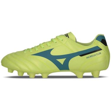 Imagem de Chuteira de Campo Masculina Mizuno Morelia Club MD 44 Verde-Masculino