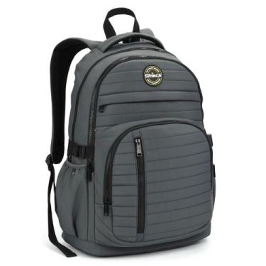 Imagem de Mochila Masculina Juvenil Para Laptop Shock - Seanite, Chumbo