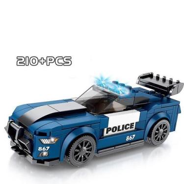 Imagem de Conjunto de modelos de carros de corrida Toy City Sembo Block - 4-6 an
