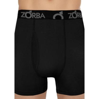 Imagem de Cueca Boxer com Abertura Zorba 848, Preto, M