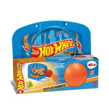 Imagem de Brinquedo Infantil Cesta de Basquete Hot Wheels Elka - 1327