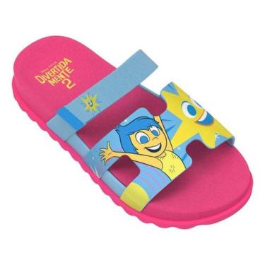 Imagem de Chinelo Infantil Menina Grendene Kids Disney Slide, Rosa, 34