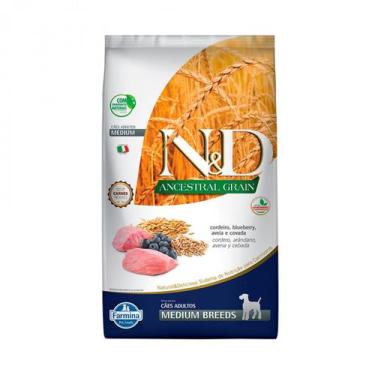 Imagem de Ração N&d Ancestral Cão Adulto pm Coriro e Blueberry 10,1kg - FARMINA