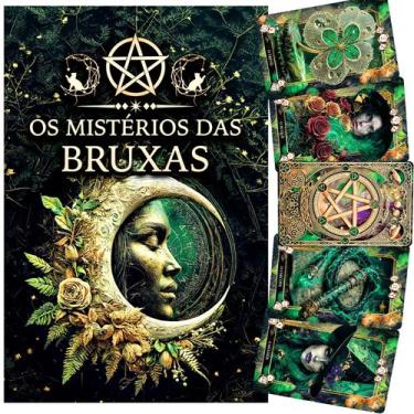 Imagem de Baralho Cigano Tarot Oraculo dos Misterios das Bruxas com Revista Excl