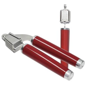 Imagem de Espremedor de Alho KitchenAid Profissional Pratico Vermelho