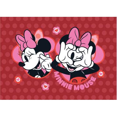 Imagem de Toalha de Lancheira Infantil Estampada Disney Minnie Mouse Lepper 28cm x 40cm