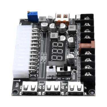 Imagem de Placa Adaptadora De Energia ATX De 20/24 Pinos Com Tensão Ajustável E 