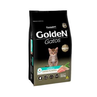 Imagem de Ração Premier Pet Golden Fórmula Gatos Filhotes Sabor Frango - 10,1kg 