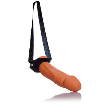 Imagem de Capa peniana em PVC cor bege com elástico - 21x5,5cm