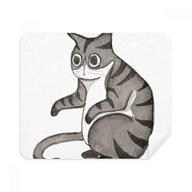 Imagem de Pano de limpeza para gatos com pintura Dragon-Li da Miaoji, 2 peças, tecido de camurça