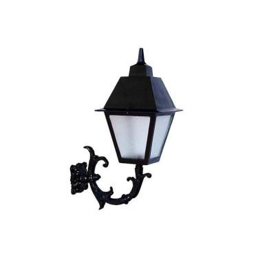 Imagem de Luminária Florença com Braço Externo/interno Alumínio 68cm