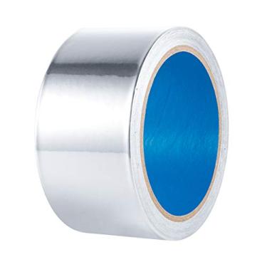 Imagem de Fita adesiva de alumínio grosso de 3,6 mm da Steelsoft, fita adesiva de 2 polegadas, 13 jardas, fita HVAC para dutos, mangueira de ventilação de secadora, aquecedor de água quente e reflexo de calor de luz do horizonte
