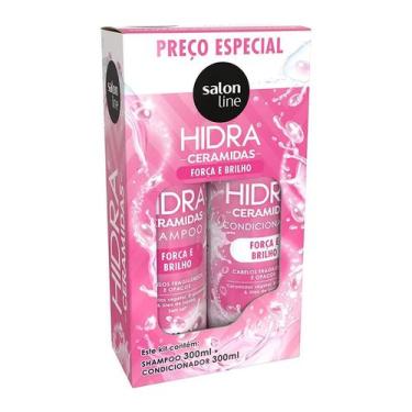 Imagem de Kit Salon Line Hidra Ceramidas Shampoo 300ml + Condicionador 300ml