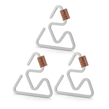 Imagem de Qudai Gancho multifuncional gancho para barraca luz cabides acampamento ao ar livre caminhada lanterna fivela pendurada aço inoxidável leve e forte gancho