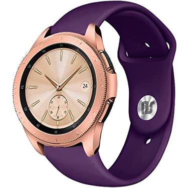 Imagem de Nandos-Store - Pulseira NSmart compatível com Amazfit BIP (Roxa tipo Apple)