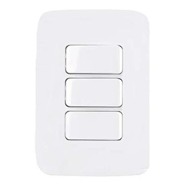 Imagem de Conjunto 3 Interruptor Intermediário 10A Branco Margirius B3