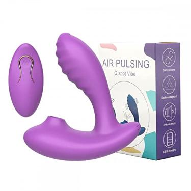 Imagem de S-HANDE Vibrador e Sugador G-Vibe 10 Intensidades Controle Remoto Flexível Toque Macio e Aveludado Recarregável