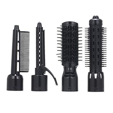 Imagem de Secador de cabelo 4 em 1 Modelador e modelador de cabelo Volzer, alisador, secador, escova, secador, pente rotativo