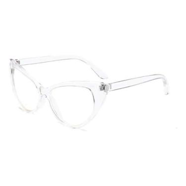 Imagem de Armação Gatinho Para Óculos De Grau - Transparente Ou Preto