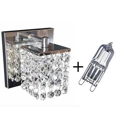 Imagem de Arandela parede cristal 1 lâmpada G9 110 V