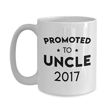 Imagem de SpreadPassion Promoted to Uncle 2017 - Caneca de café - New Uncle Mugs