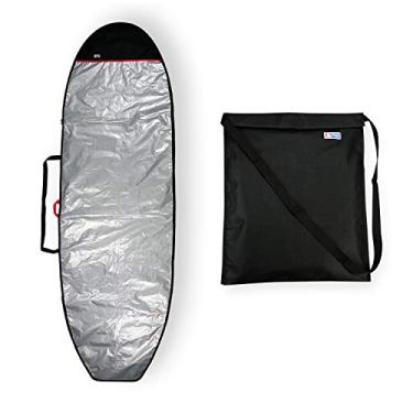 Imagem de CAPA PRANCHA STAND UP PADDLE REFLETIVA 11'0 A 11'6 + SACO ROUPA MOLHADA - MAORI EXTREME