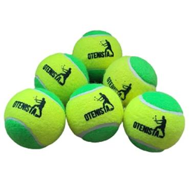 Imagem de BOLAS DE TENIS ESTAGIO 1 INFANTIL O TENISTA 6 UNIDADES