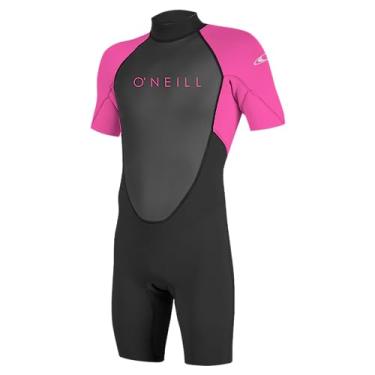 Imagem de O'Neill Wetsuits Roupa de mergulho juvenil Reactor-2 2 mm zíper traseiro manga curta primavera preto/baga, 6