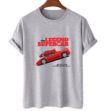 Imagem de Camiseta feminina algodao Ferrari F50 The Legend Supercar