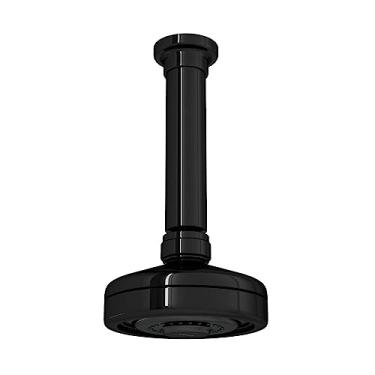 Imagem de Chuveiro com tubo de teto AcquaPlus, Black Noir, Deca, 1990.BL.TET.NO