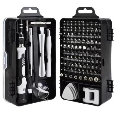 Imagem de Kit Ferramentas Chaves De Precisão Fenda Philips Torx E outros Conserto Celular e Eletrônicos em Geral