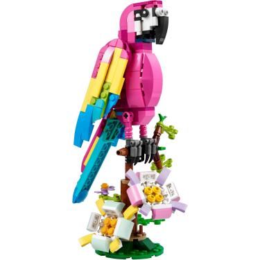 Imagem de LEGO Creator - Papagaio Rosa Exotico