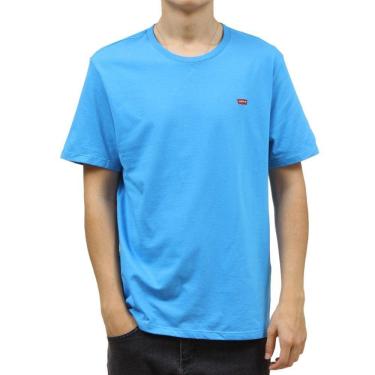 Imagem de Camiseta Masculina Azul Levi`s 34061