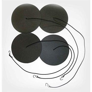 Imagem de Tandem Sport Chumbadores de areia para quadra de vôlei, preto