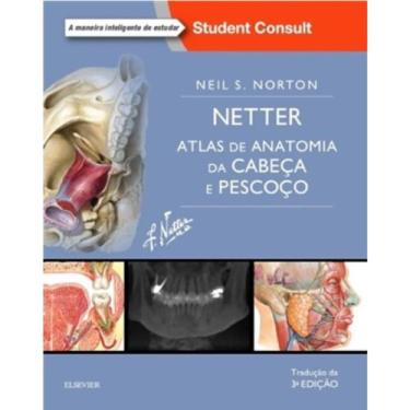 Imagem de Netter - Atlas De Anatomia Da Cabeça E Pescoço + Marca Página