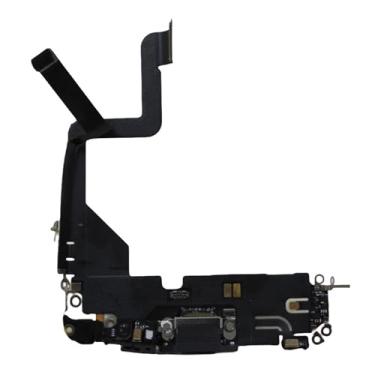 Imagem de CHICHIYANG Porta de carregamento Dock Mic Cabo Flexível Porta de Carregamento Fita Peça de Reposição Acessórios de Telefone para iPhone 14Pro