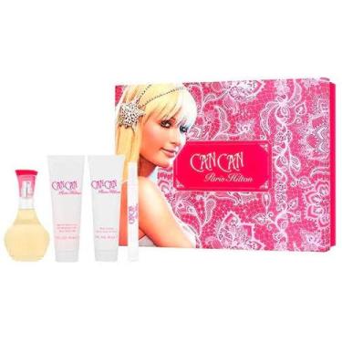 Imagem de Perfume Kit Paris Hilton Can Edp 100ml 10ml Body Chuveiro 2 X 90ml