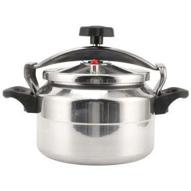 Imagem de Panela de Pressão de Aço Inoxidável, Alumínio à Prova de Explosão Enlatador de Pressão Grande Capacidade Panela de Arroz Utensílios de Cozinha Com Fundo Composto para Fogões (7L)