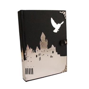Imagem de Caderno Feito à Mão Grimório Harry Potter - Castelo de Hogwarts A5 200 Folhas