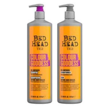 Imagem de Kit Shampoo Cond Colour Goddess Coloridos Bed Head Tigi970ml