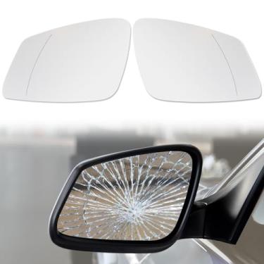 Imagem de Lente retrovisor retrovisor de porta refletor de vidro refletor de vidro convexo para BMW Series M F18 F20 F22 F30 F32 F34 F36 F80 modelos 2009-2019 51167285005 51167251583 (lado esquerdo do