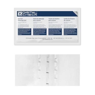 Imagem de Cartão de limpeza de scanner digital com tecnologia Waffle