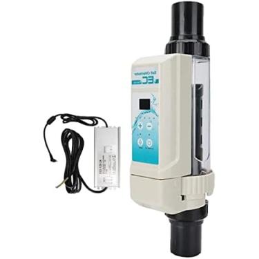 Imagem de Máquina de cloro de sal para piscina de spa, 8g/12g/16g/20 g/h, gerador de cloro de água salgada, eletrólise, clorador de sal ec8/ec12/ec16/ec20, 12 g/h