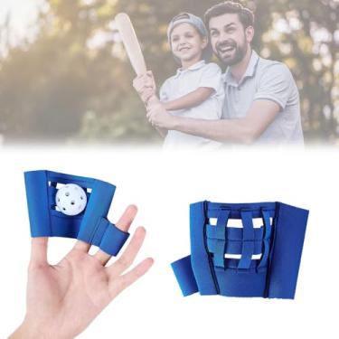 Imagem de Mini bolas de beisebol para treinamento de mão - luvas de ensino de softbol para iniciantes, ferramenta de coordenação de mão e olho, 2 peças