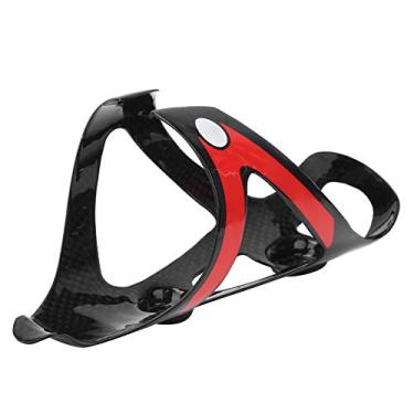 Imagem de Suporte para Garrafa de água de Bicicleta, Fibra de Carbono Ultraleve, Moagem de Borda, Fácil de Transportar, Gaiola para Garrafa de Bicicleta para a Maioria das Bicicletas,