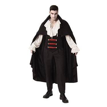 Imagem de Rubie's Fantasia masculina de vampiro chique, Conforme mostrado., X-Large