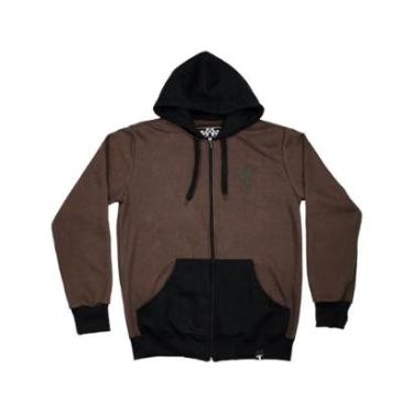 Imagem de Moletom Traxart Masculino Marrom com Zíper FA-025-Masculino
