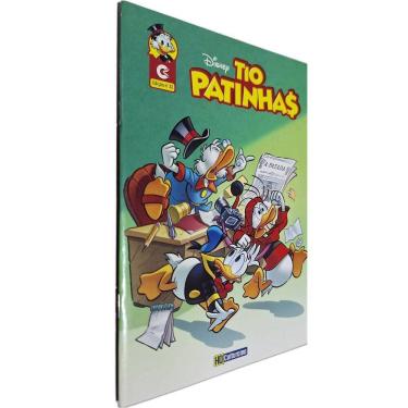 Imagem de Quadrinhos HQ Gibi Graphic Novel Formatinho 13,50x19 cm Lombada com Grampos Tio Patinhas nº 32 Culturama