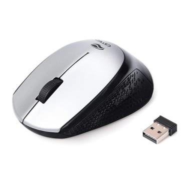 Imagem de C3Tech Mouse sem fio Prata M-W50SI - Wifi 2.4Ghz, Receptor Nano USB, 1600DPI, Sensor MX8650, Iluminação, Alcance 10M, Ambidestro, Windows, MacOS, Linux, Chrome